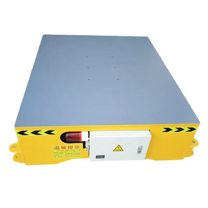 

Industrial Truck Warehouse Workshop Trackless Trackless Hydraulic Flat Truck Heavy Cargo Handling