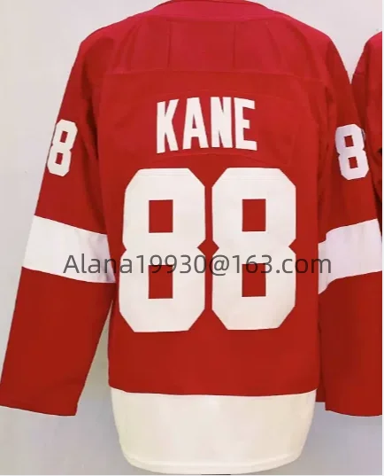 2025 Custom New Style Patrick Kane Dylan Larkin Moritz Seider Gordie Howe Alex DeBrincat Steve Yzerman Lidstrom Datsyuk Jersey