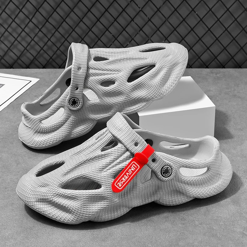 Designer Hoge Kwaliteit Lederen Slippers Heren Elegantie Lederen Casual Schoenen Hot-Selling Mannelijke Sneakers Gym Witte Sandalen Tennis