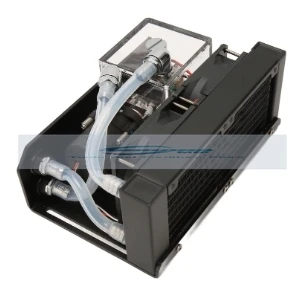 TAO FREEZEMOD 알루미늄 1/4 스레드 냉각수 펌프, 600L/H, 12V, 10W, 300ML, 물 80mm, 4000RPM 냉각수 팬, 160mm