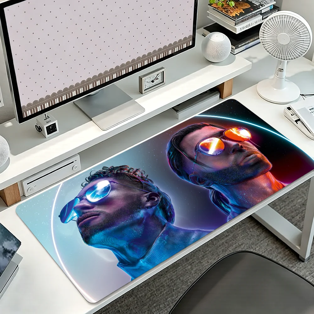P-PNL QLF Rapper Mouse Pad Non-slip Thickened MousePad Student Cushion Large Writing Gaming Lockedge Office