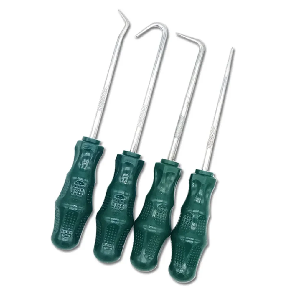 4pcs Oil Seal Screwdrivers Set O-Ring Seal Gasket Puller Remover Auto Vehicle Pick For Garages General-Plumbers Workshop Tools