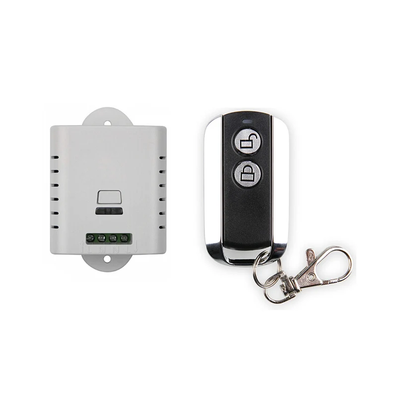 1CH RF draadloze licht afstandsbediening schakelaar 85 V 110 V 120 V 220 V 250 V 1 * ontvanger + 1 * zender 2016 nieuwe