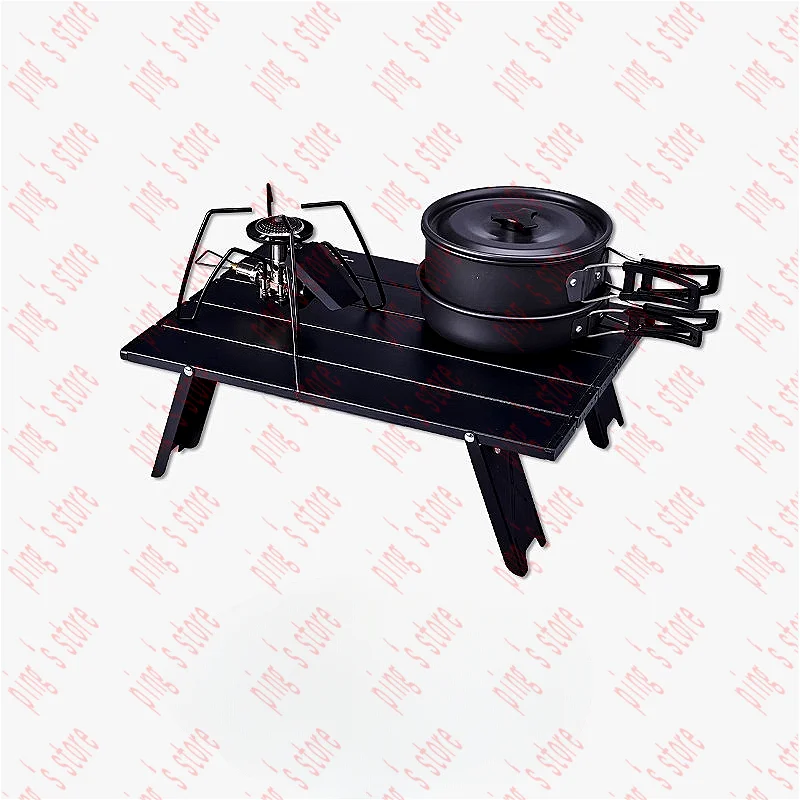 Outdoor Folding Table Lightweight Mini Small  Portable Picnic  Camping Supplies Blackening Equipment