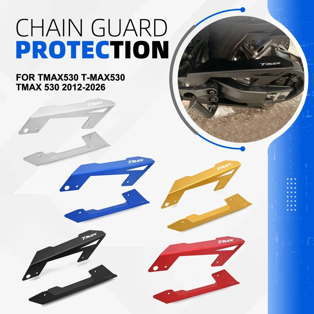 

For Yamaha TMAX530 T-MAX530 TMAX 530 2012 2013 2014 2015 2016 - 2026 Motorcycle Accessories Chain Belt Guard Cover Protector