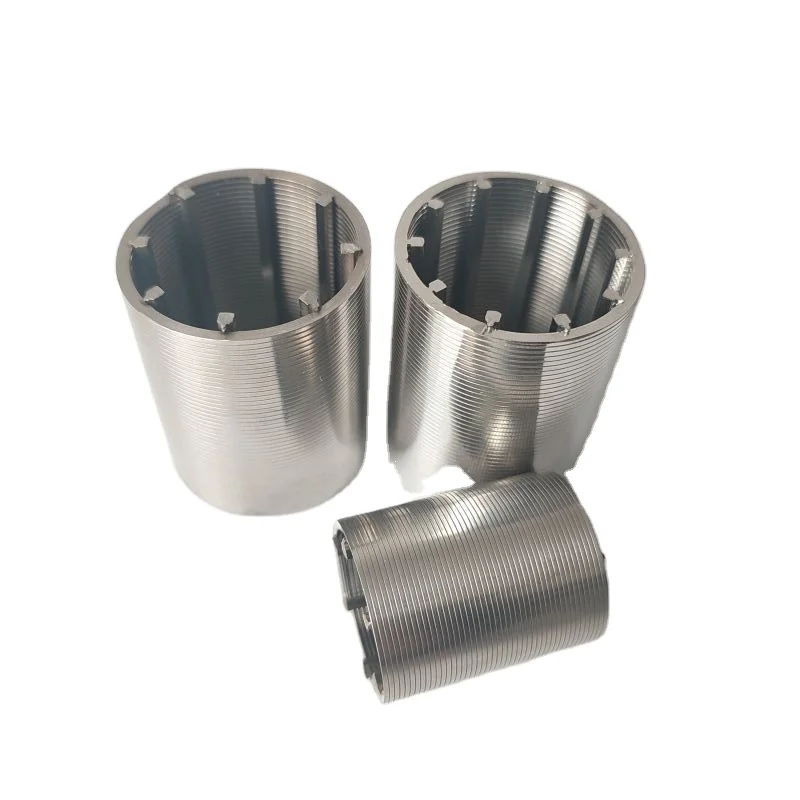 Stainless Steel Wedge Wire Screen Johnson Screen Tube Wire Mesh Pipe Water Filter