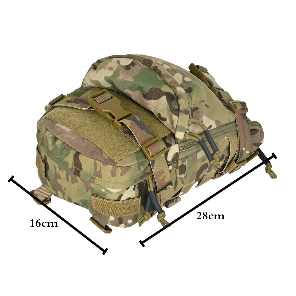 Tacrifans Mini Hydration bag Hydration Backpack Assault Molle Pouch Tactical Outdoor Sport Water Bags Molly Vest