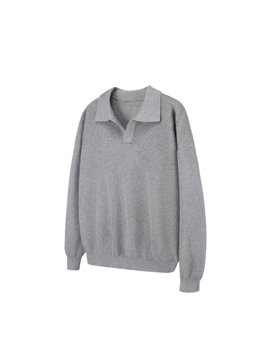 

Ay Ne Трикотаж Мужской Cleanfit Осень Зима High Sensation Cool American Retro Lazy Sle Faionable Urban Long Sle...