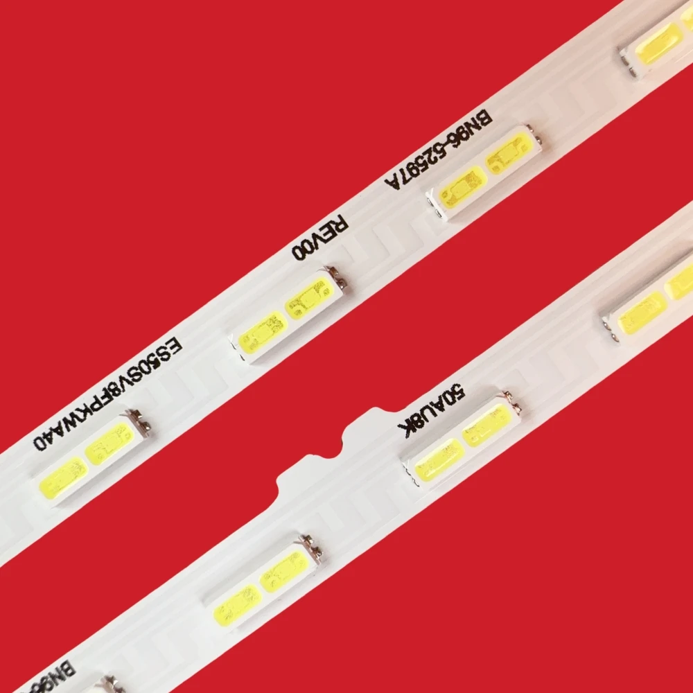 1 Kits LED Backlight Strips For 50AU8K BN96-52597A UE50AU9075U UN50AU8000 UE50AU8000 UE50AU8005K UE50AU7025K