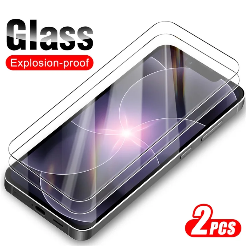 2 Stück 9H klares, kristallklares gehärtetes Glas, kompatibel mit Apple iPhone 17e 17 e e17 Displayschutzfolien, explosionsgeschützte HD-Folie