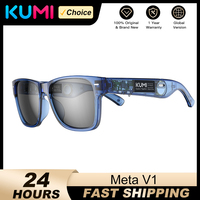 KUMI Meta V1 Smart Glasses Polarized Sunglasses Bluetooth Glasses IPX4 Waterproof Open Ear Headphones Bluetooth Phone Call