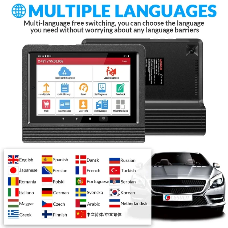 Popular Full System Car Diagnostic Tool Vehicle Tester Auto Scanner Machine Diagnostic Tool Obd2 for All Car