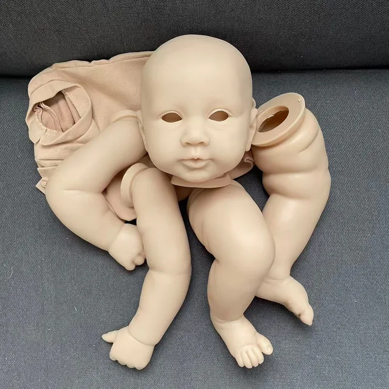 21Inch Reborn Kit Piper Neck with Name Fresh Color Soft Touch Lifelike Unfinsihed Unpainted DIY Blank Kit