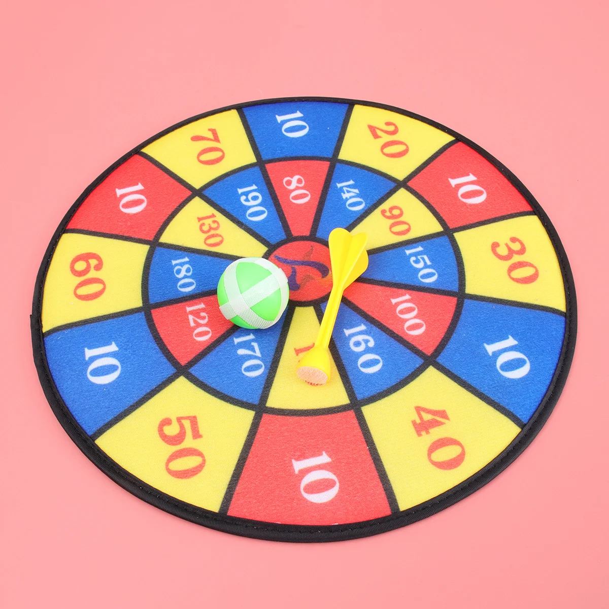 

1Set Dartboard Set Premium Double-Sided Flocking Board with 4 for Tournament Home Office Club Leisure Game Gift for Adults