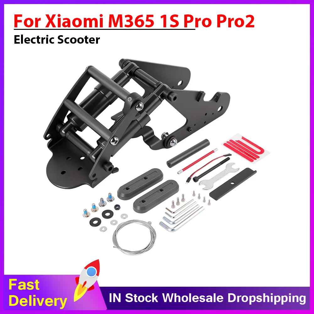 

For Xiaomi M365 1S Pro Pro2 Rear Suspension Shock Absorber Replacement Parts Electric Scooter Rear Wheel Upgrade Kit Accessory