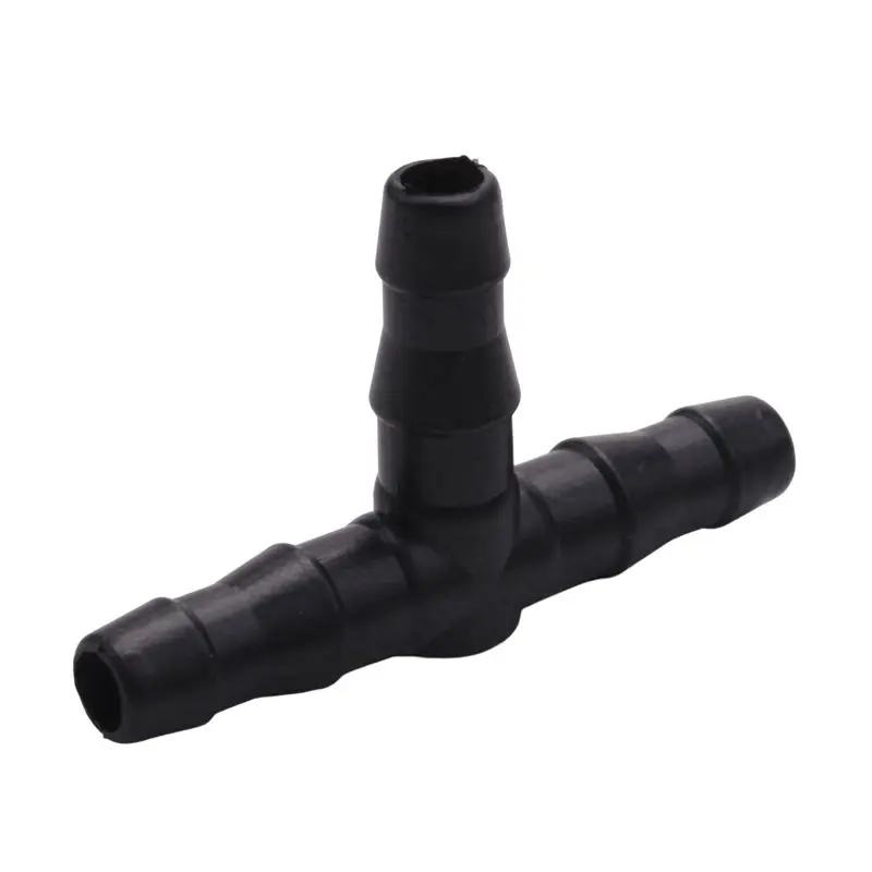 YLS-Drip Irrigation Barbed Connectors, Universal Barbed Tee Fittings 800Pcs, Fits 1/4 Inch Drip Tubing (4/7Mm Tee Pipe)