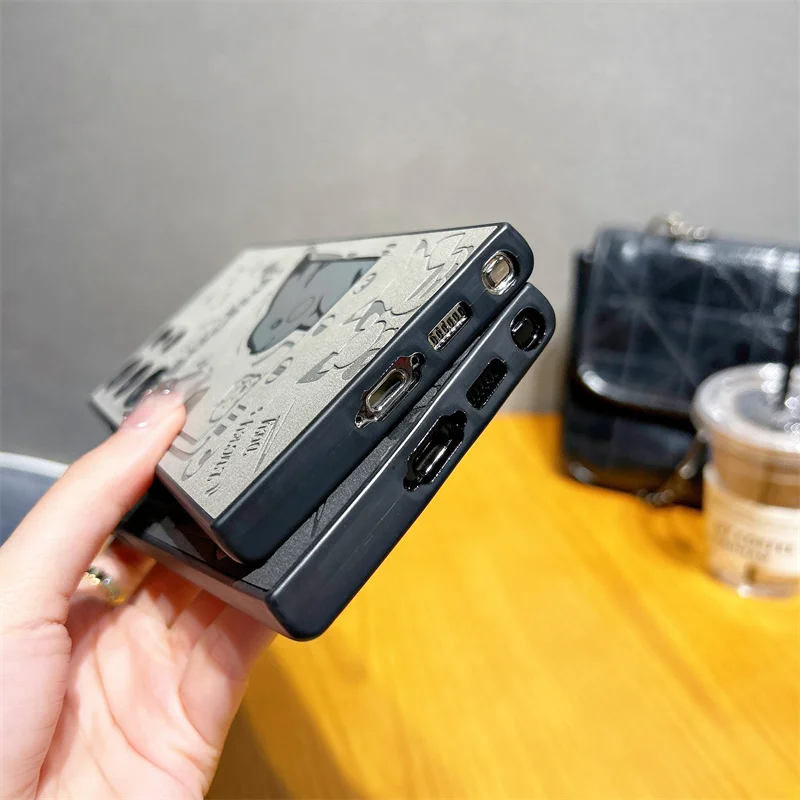 الفاخرة مكافحة الفراء الليزر لطيف أنيمي بوكيمون بيكاتشو جراب هاتف لسامسونج S23 S22 S24 الترا الساخن الجلد المدبوغ لينة جلدية عدسة حماية