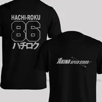 New Akina Speed Star Takumi Fujiwara Ae86 Initial D Manga Hachiroku Men T-Shirt boys' tops, tees & shirts