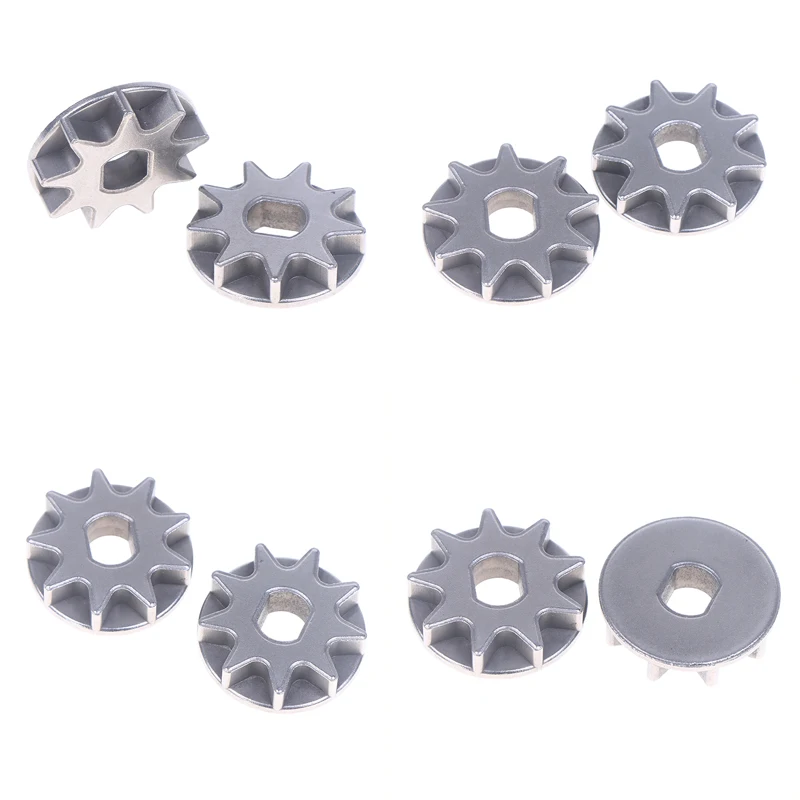 {MX} 1/2 Uds 8x10x31mm piñones de engranaje reemplazo piñón 8 pulgadas 9 dientes para engranaje Asterisk motosierra eléctrica cadena