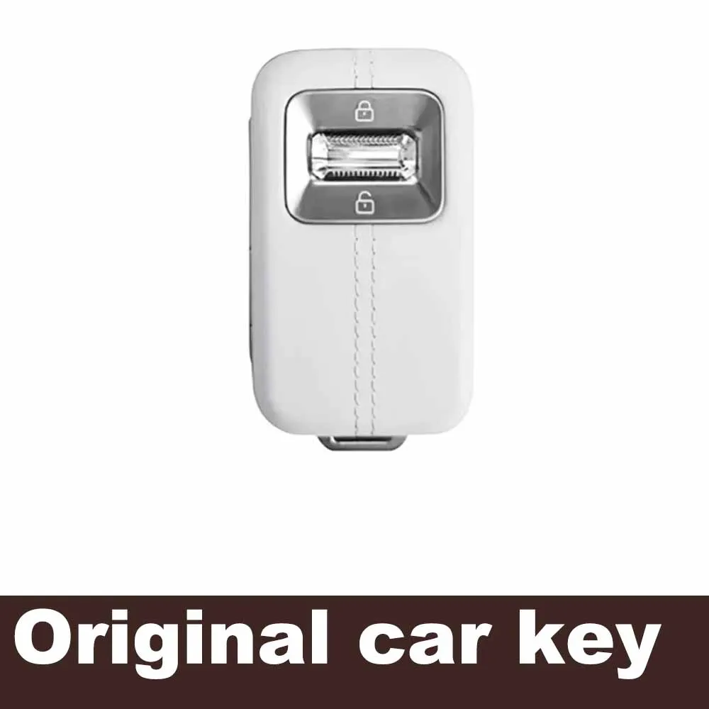 Premium Suede Full Wrap Key Cover Fit For Zeekr 8X 2026-2027 Key Anti-Scratch Protective Key Case Car Interior