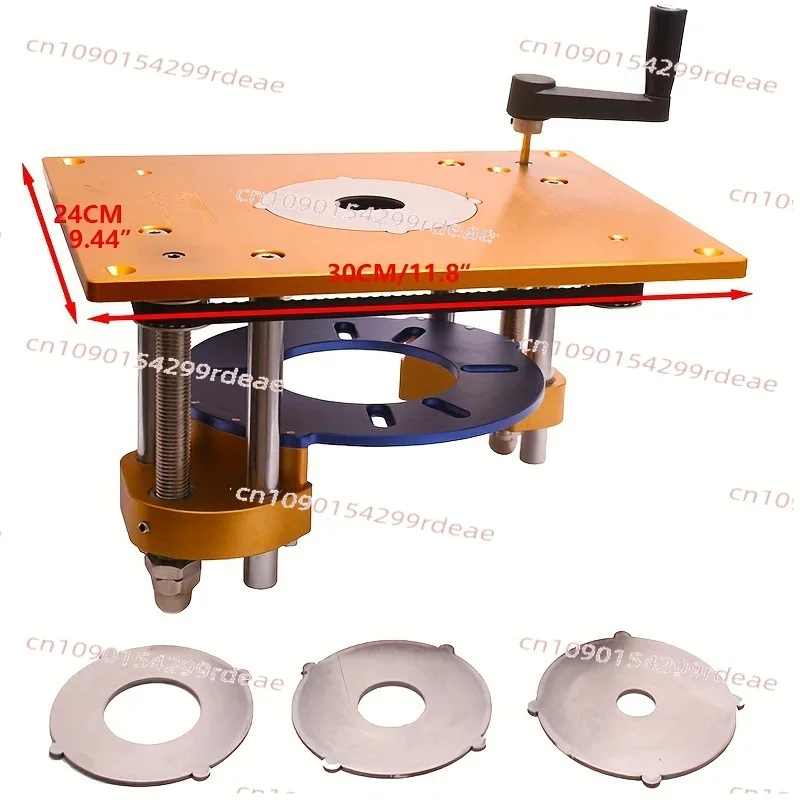 Engraving machine lifting table insertion board electric woodworking milling machine trimming machine DIY woodworking table