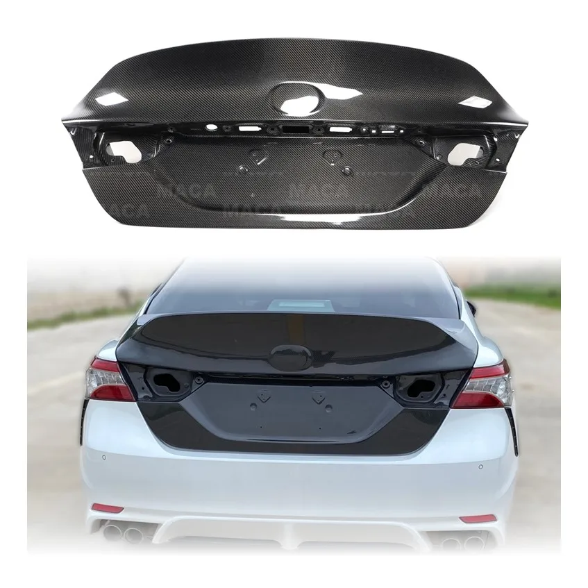 Premium Carbon Fiber CSL Style Rear Ducktail Boot Trunk Lid For TOYOTAs Camry 2018-2023