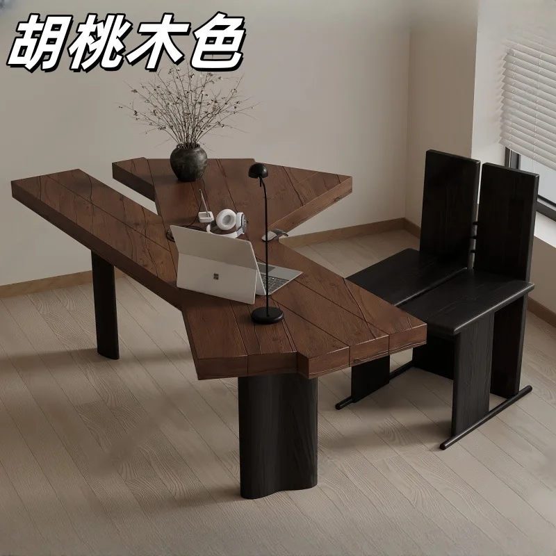 

Nordic lacquered desk creative personality boss table manager table modern and simple