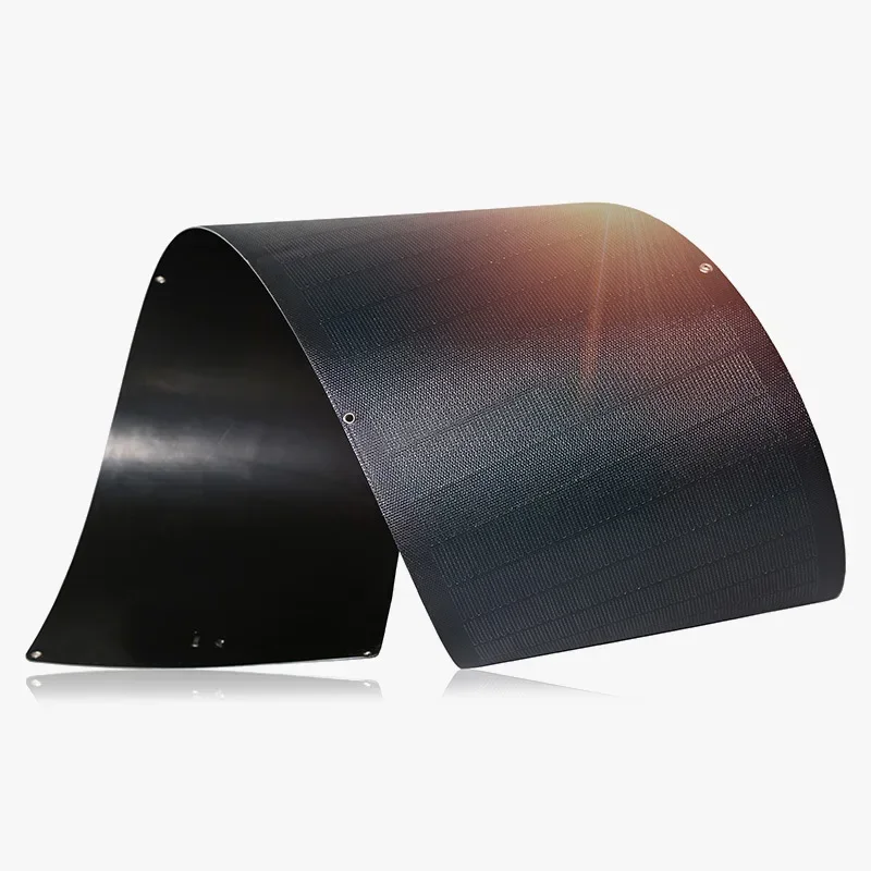 CIGS Flexible Solar Panel 75W 18V, Truly Bendable Solar Panel Made of Thin-Film Solar Cell