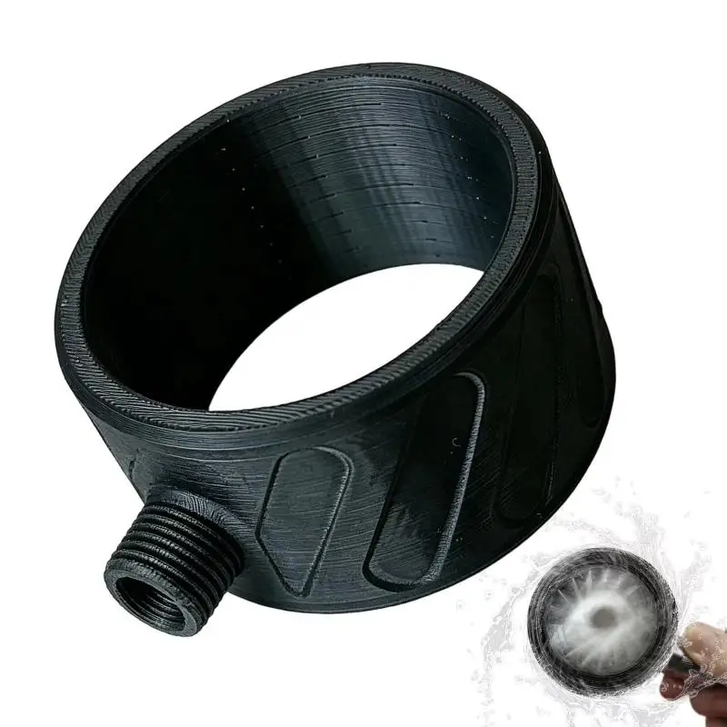 Men Spiral Shower Head Nozzle 1Pcs High Pressure for Home Bathroom Upgraded Bathing Experience view 5