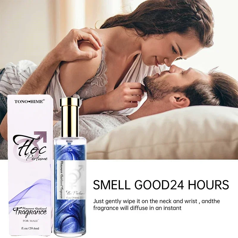 Perfume erótico de pareja íntima para hombres y mujeres, fragancia de feromonas, Perfume estimulante para coqueteo, Sexo erótico duradero