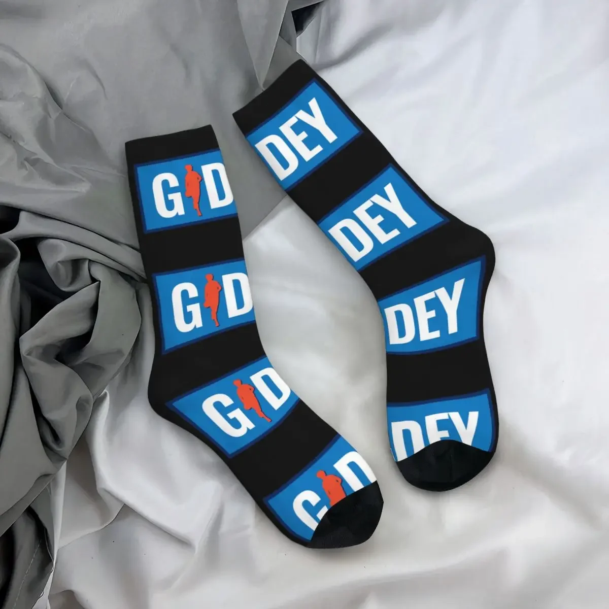 

Носки на все случаи жизни с изображением Джоша Гидди - баскетболиста команды «Оклахома-Сити Тандер» - длинные носки в стиле хип-хоп для мужчин и женщин, подарок на каждый день