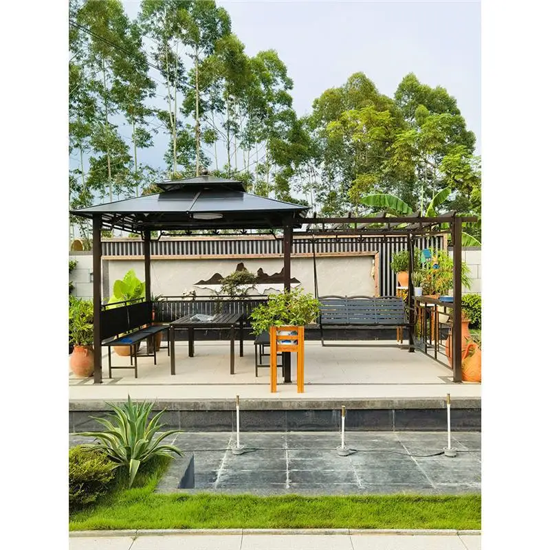 

Climbing awning pergola grape tents sun board swing swing villa pavilion yard gazebo
