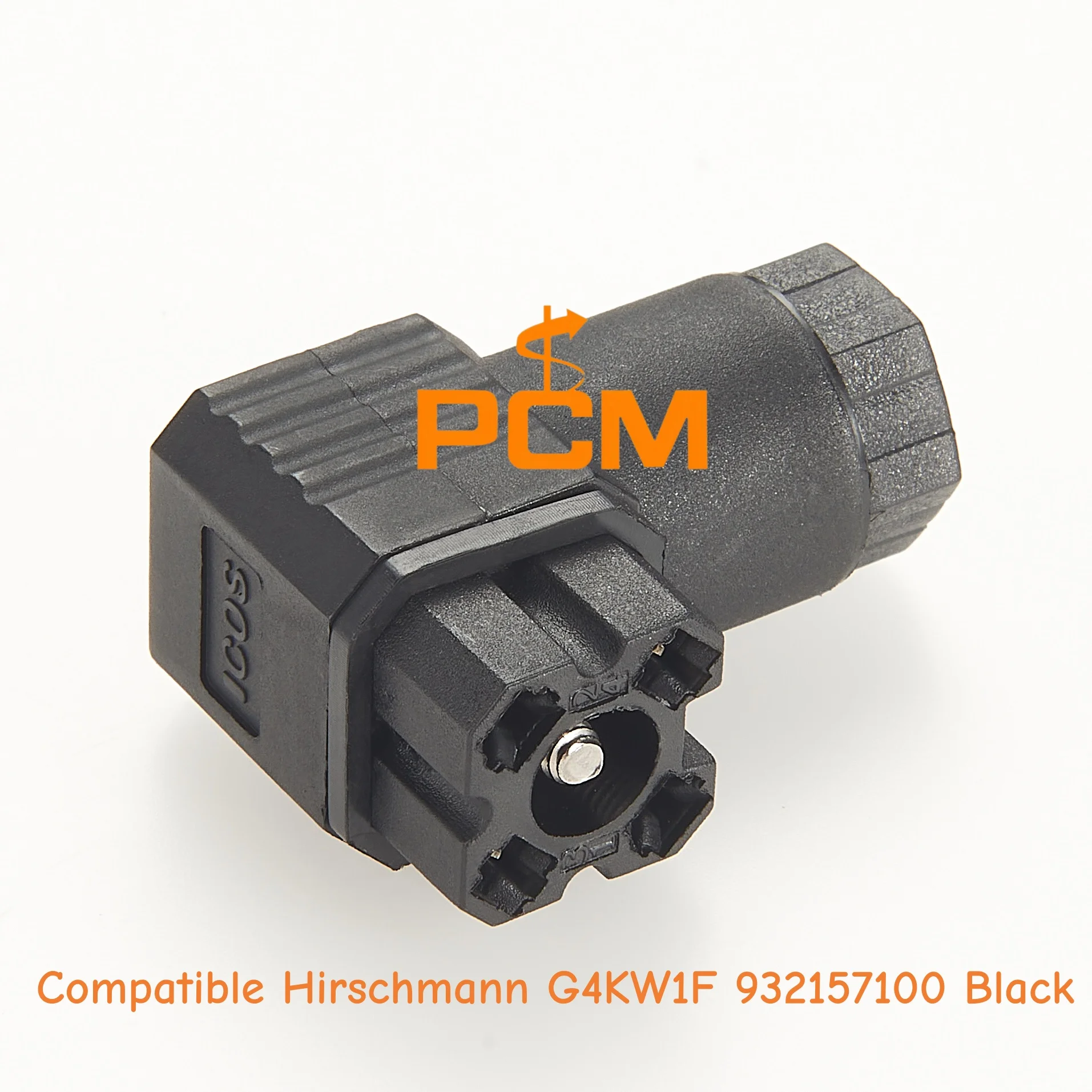 ソレノイドバルブコネクタ対応-hirschmann-g4kw1f-932157106-グレー-932157100-ブラック-din-43650-工業用バルブプラグ