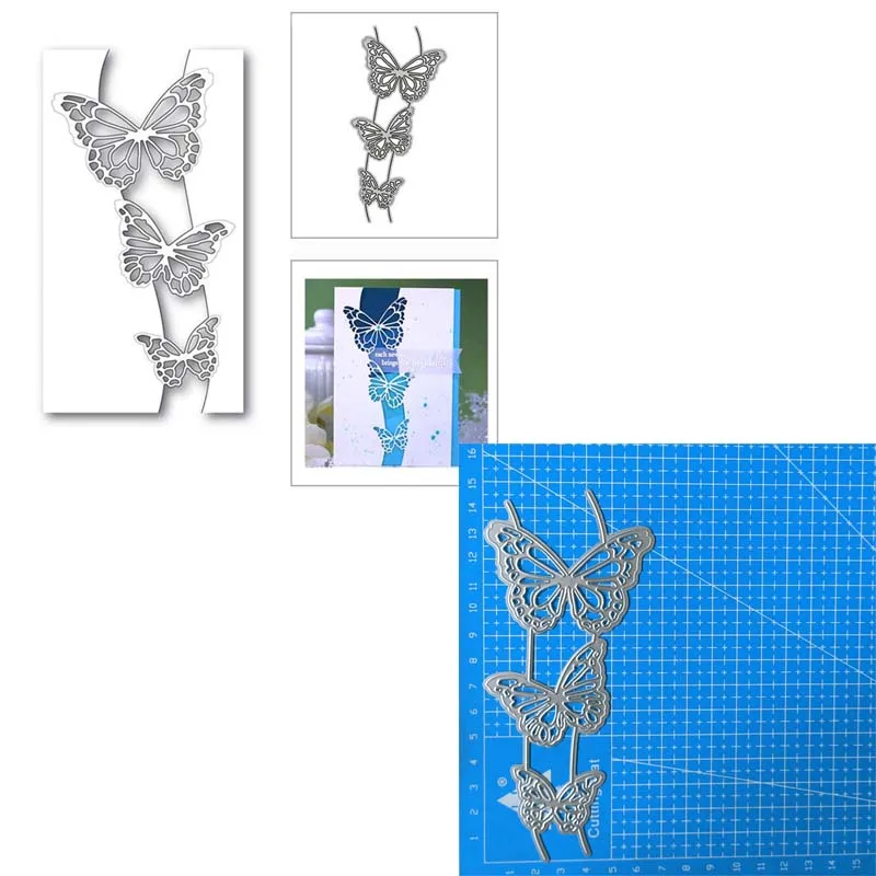 animal dog cat butterfly bear elephant Metal Cutting Dies Decoration Scrapbook Paper cards Craft Knife Mould Blade Punch Stencil