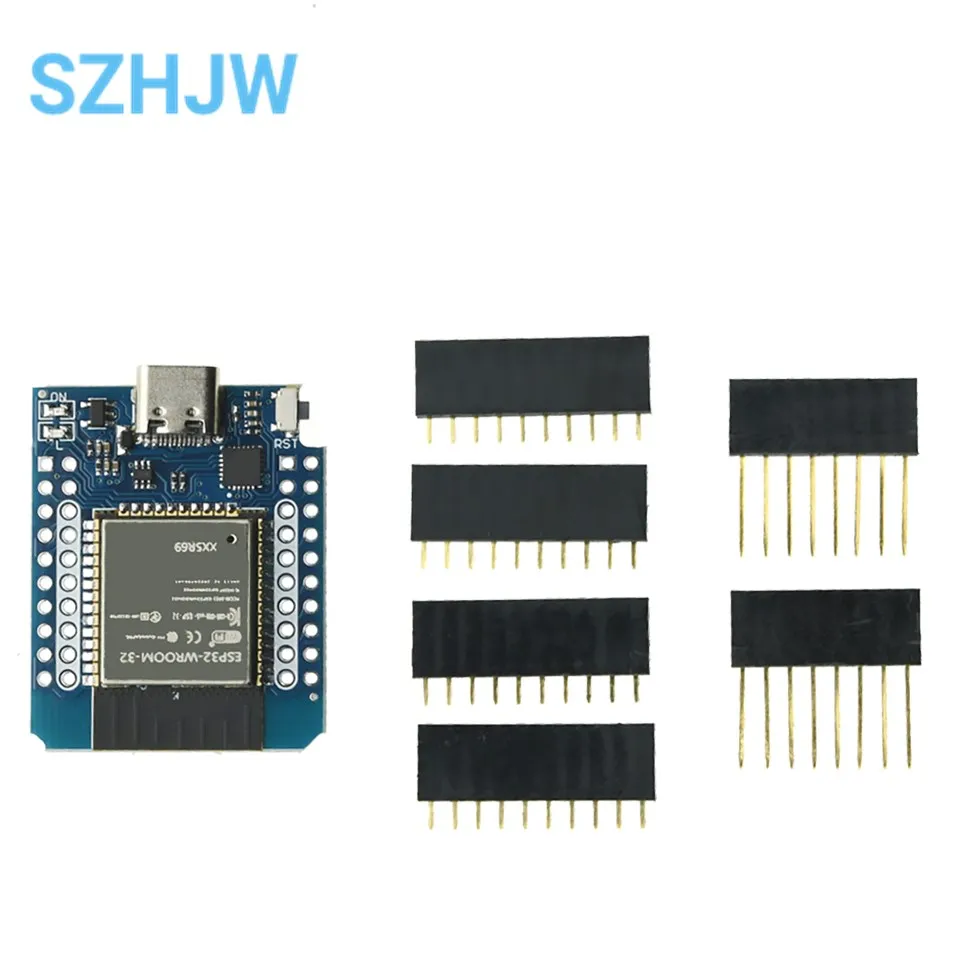 Wemos D1 MINI ESP8266 ESP32 ESP-32S WIFI Bluetooth-compatible CP2104 CH9102 Développement Conseil Tech Pour Ardu37Avec Broches