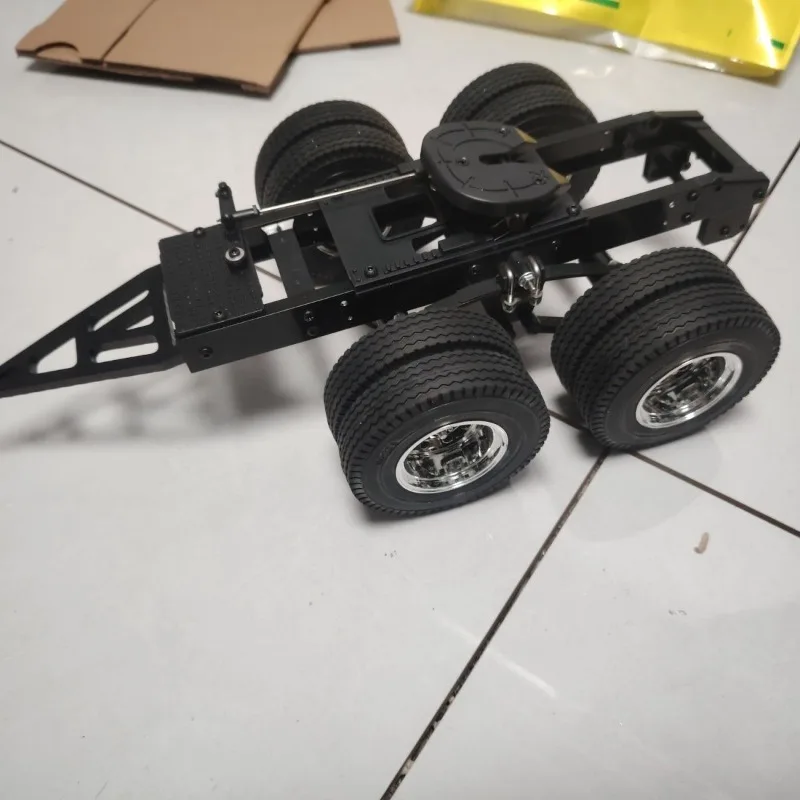 

Оригинальный переносной прицеп для 1/14 Tamiya RC Самосвал SCANIA 770S R620 VOLVO 750 Mercedes-Benz ACTROS 3363 MAN Toys Автозапчасти