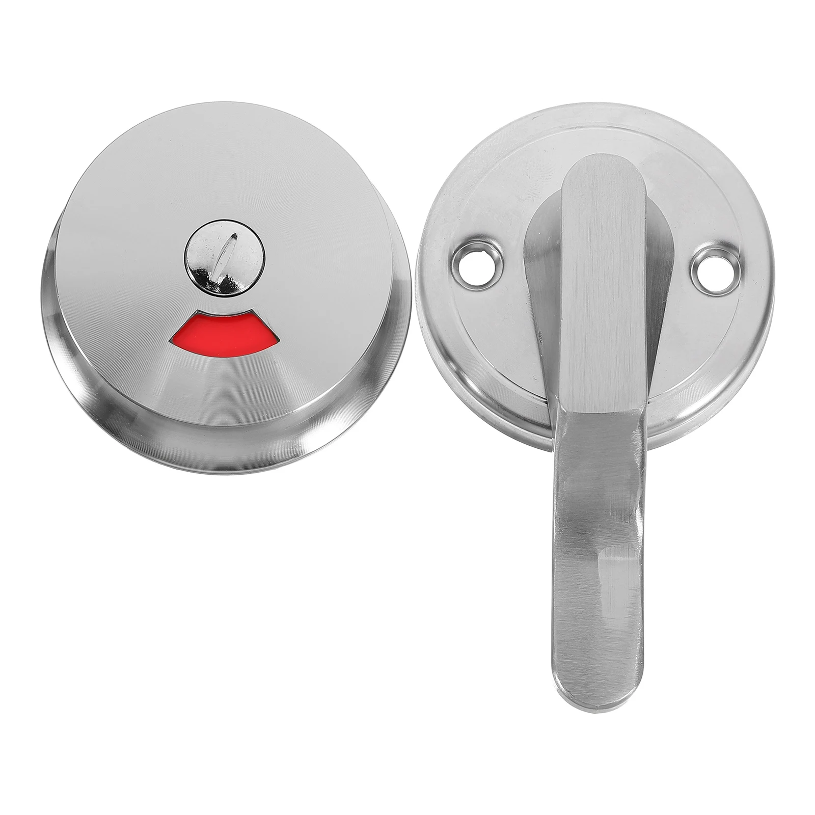 

Stainless Steel Door Latch Indicator Bolt Security Lock For Bedroom Door High Cup People No People Partition Durable