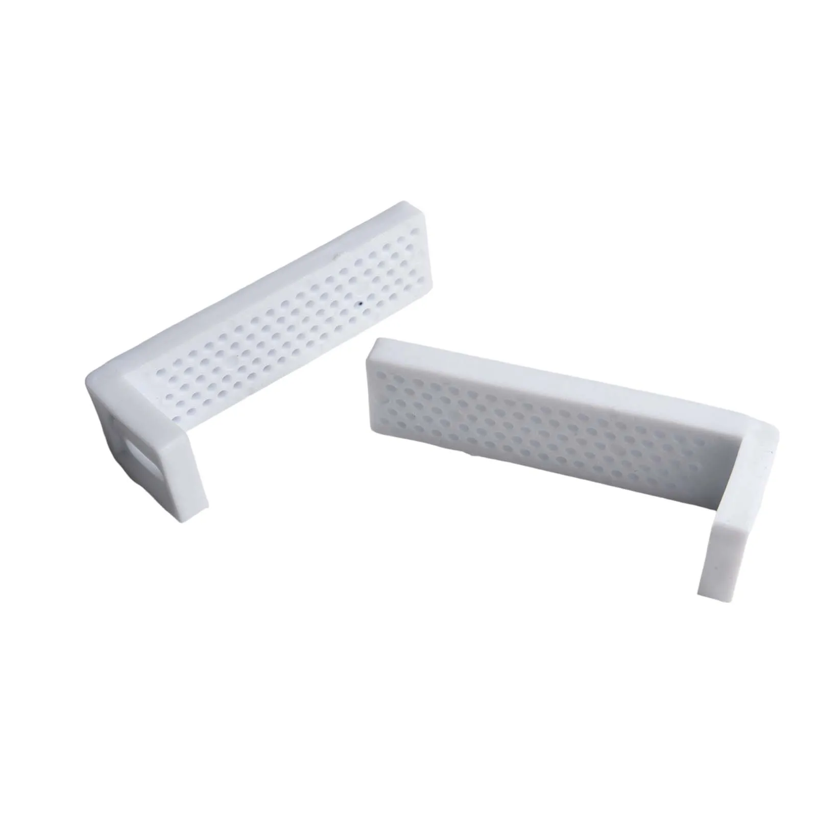 Floor Mounting Kit for Toilets and Bidets Using Stainless Steel L-Bolts and Plastic Components for Structural Integrity
