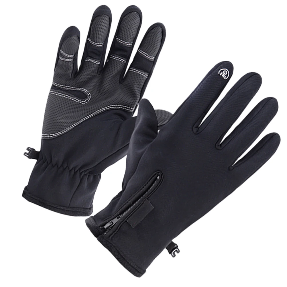 

Warm Waterproof Gloves Windproof Outdoor Riding Moisturizing Wind-proof Cycling Polar Fleece Mountain Bike Screen