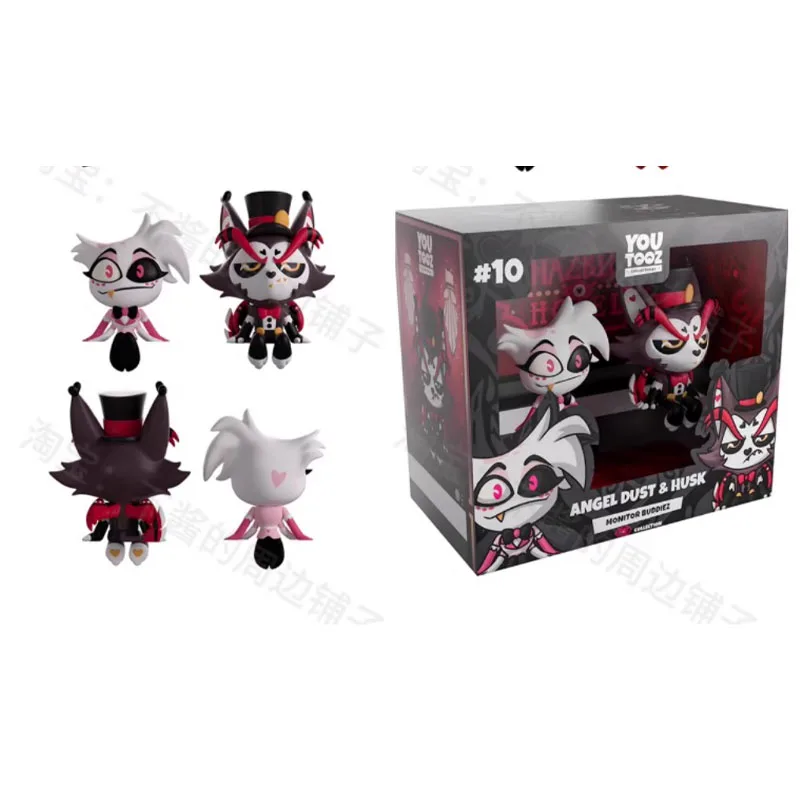 

Genuine Original Hazbin Hotel Alastor Action Figure Toy Pvc Model Collection Alastor & Niffty Charlie & Vaggie Doll For Gift