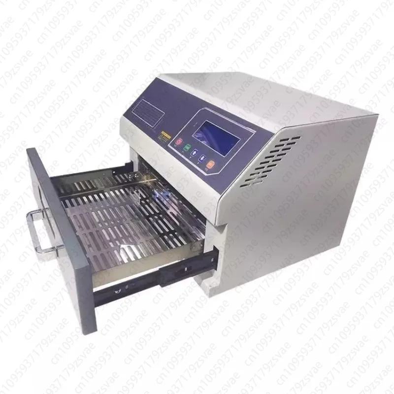 

Mini reflow soldering hot air drawer-type high-temperature testing machine, PCB soldering, small desktop reflow soldering