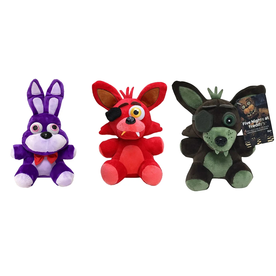 Colgante de muñeco de peluche de Disney, serie FN Bear, BonnieRabbit, oso marrón, zorro y otros colgantes de felpa, regalos de cumpleaños masculinos y femeninos