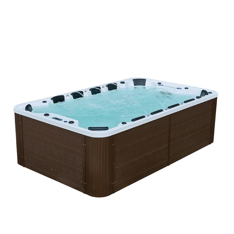 Acrylic outdoor bathtub massage surfing constant temperature overall intelligent spa