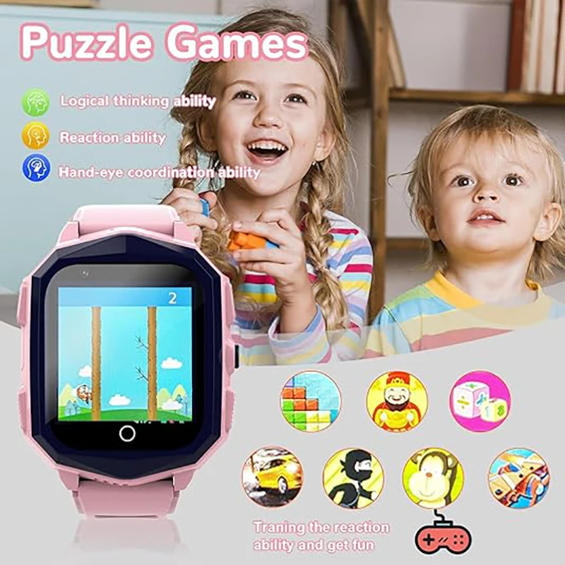 Wonlex 4G เด็กสมาร์ทนาฬิกา GPS WIFI Video Call SOS เด็กสมาร์ทนาฬิกากล้อง Tracker Location เด็กนาฬิกาโทรศัพท์ KT20S