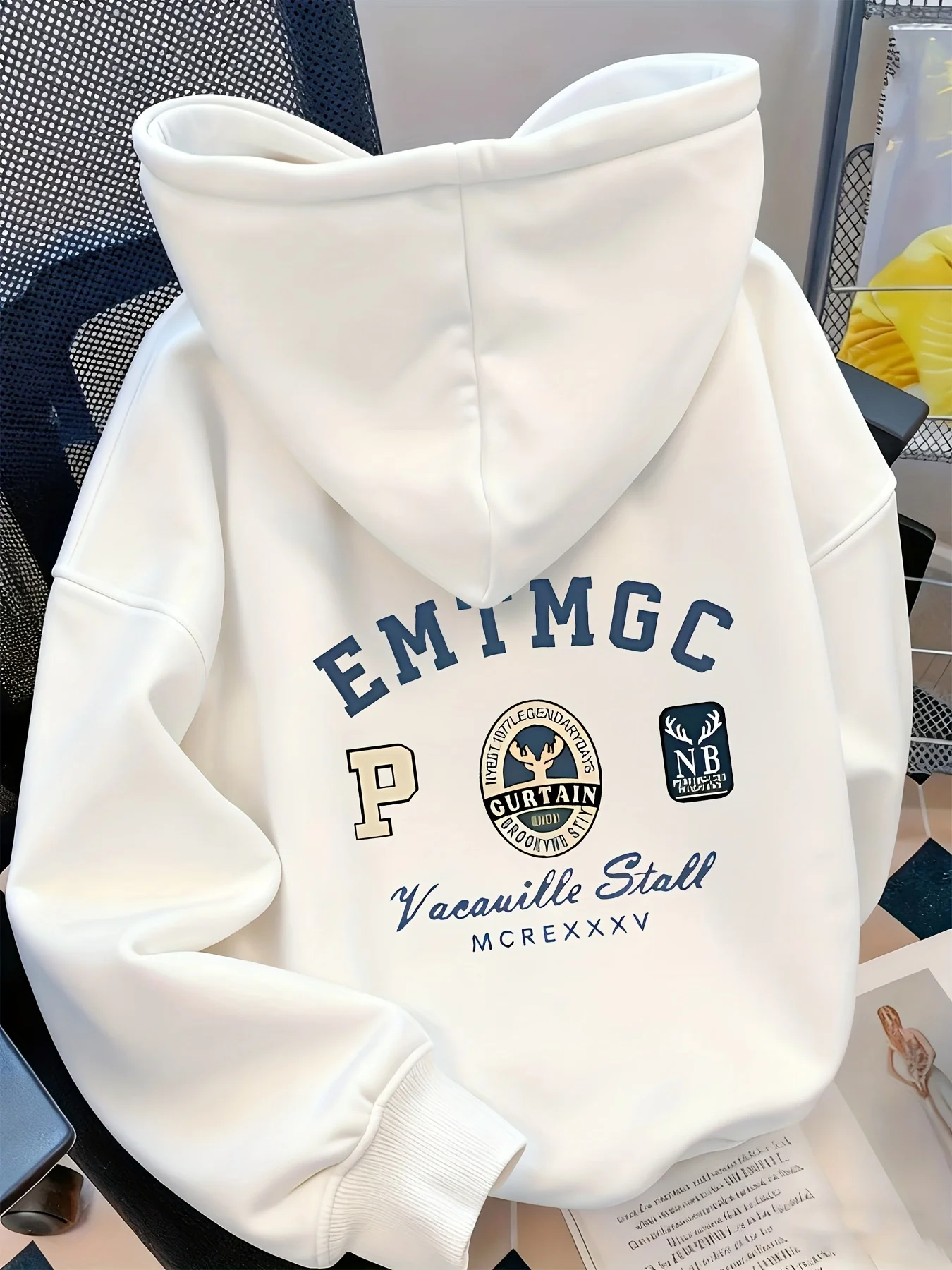 الرجال عادية مطبوعة نمط هوديي 2025 الخريف الشتاء جديد حار بيع الرجال النساء القطن الخالص عادية المألوف فضفاض هوديي