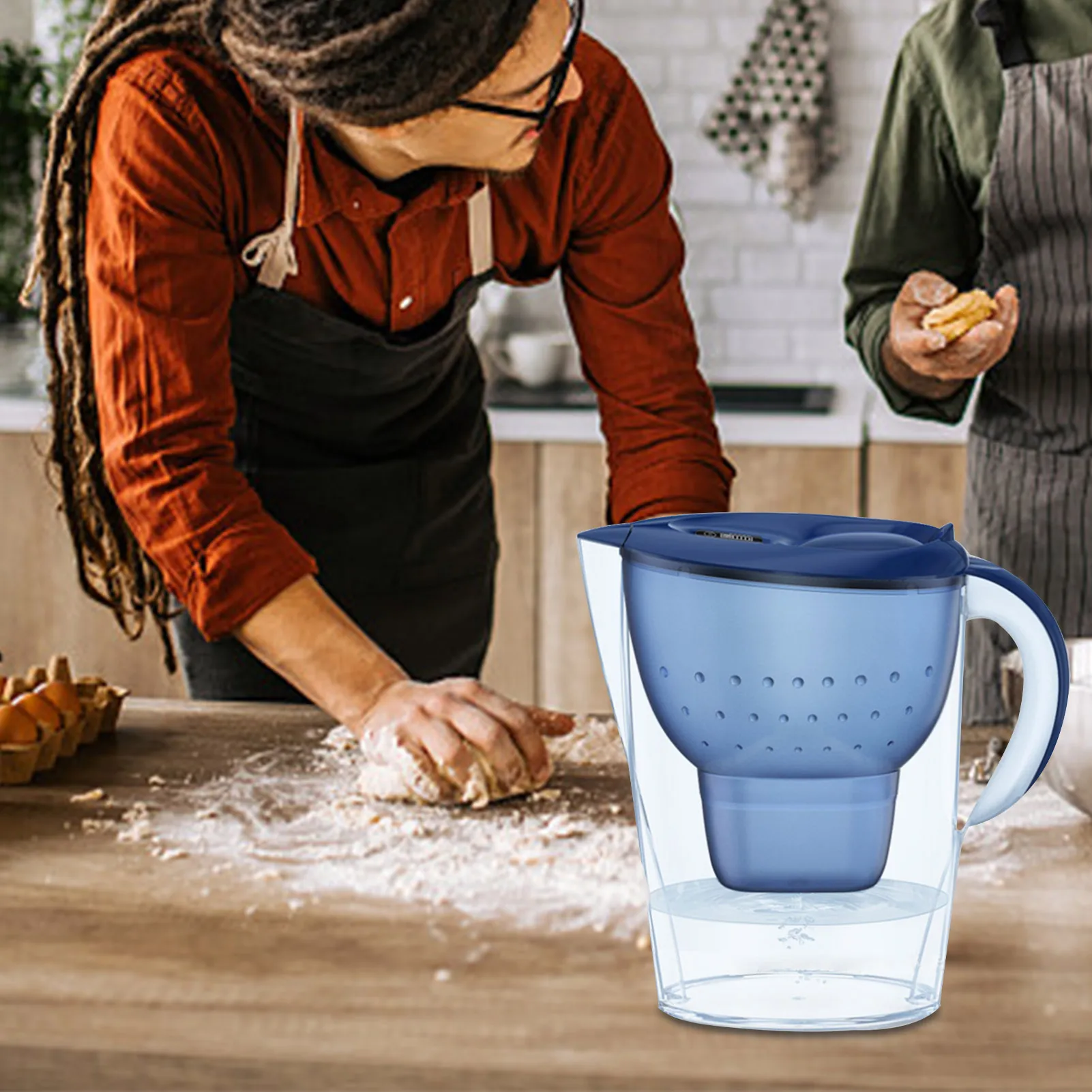 Water Purifier Filter Pure Water Filter For Pitcher 6Pcs Activated Carbon Filters For Pitchers Effectively Reduce Impurities