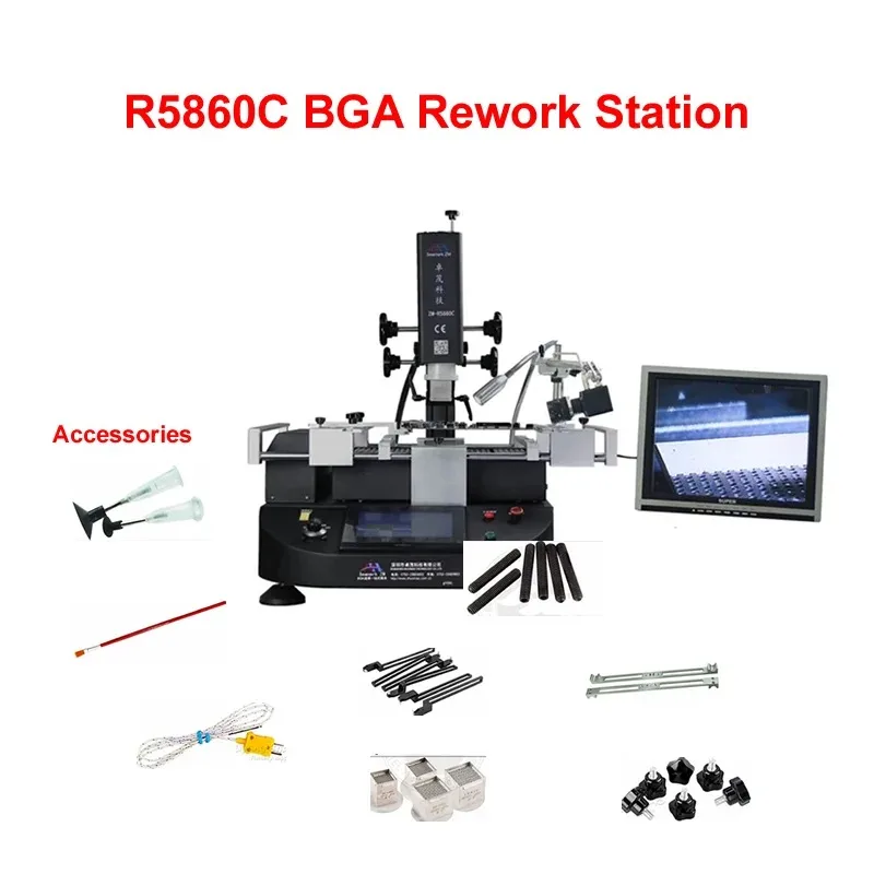 ZM-R5860 ZM-R5860C BGA REWORK STATION 3 ZONES