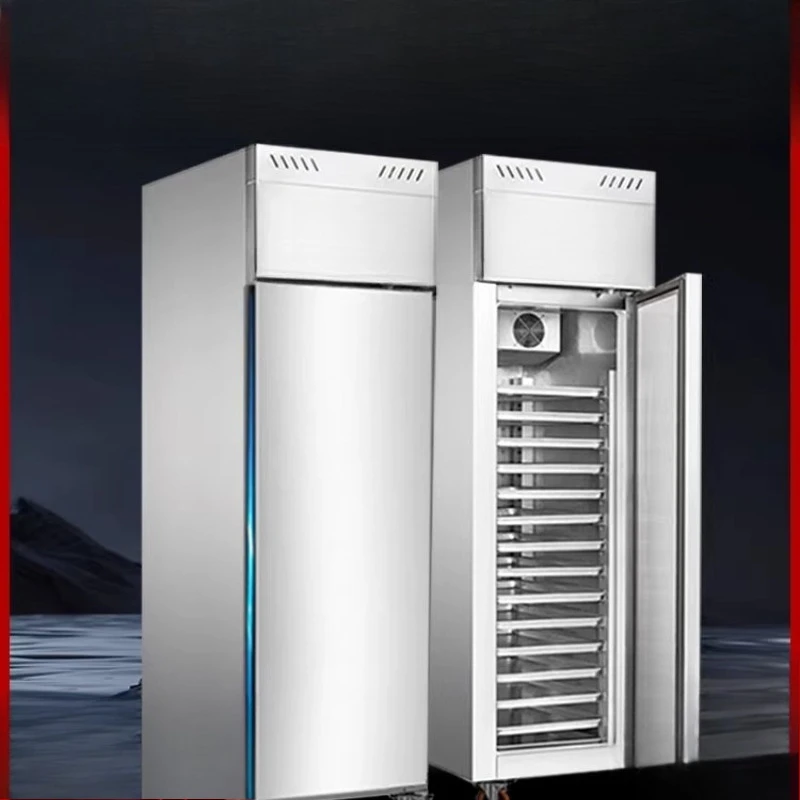 Congelador Vertical Comercial Enchufable, Refrigerado por Aire, para Pasteles Congelados, Mousse, Panecillos