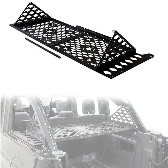 

4x4 аксессуары для бездорожья, задняя грузовая корзина, полка для хранения багажника, грузовая сетка для Ford Bronco 2021 2022 2023 2024, 2/4 двери