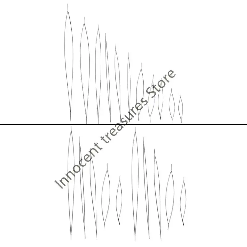 

3XUA Multipacks Beading Pins for Jewelry Making Lightweight Portable Split Tip Design